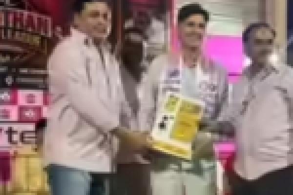 Grand inauguration of Rajasthan Premier League Ball Badminton Championship held at Chaugan Stadium, Jaipur