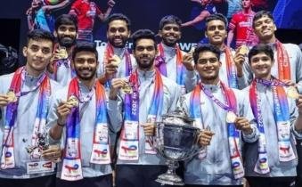 भारत ने पहली बार जीता थॉमस कप